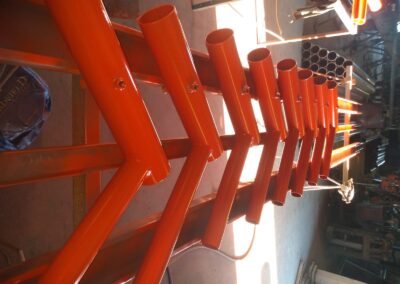 fabricación de estructuras metálicas para alumbrado público. Tankor Servicios Metalúrgicos